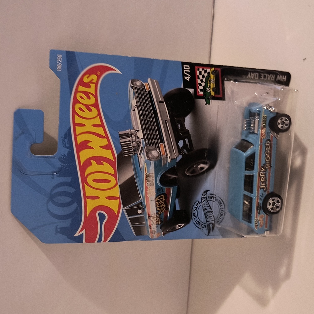 1D1 Hot Wheels 64 Nova Wagon  gasser with shipping protector chevy